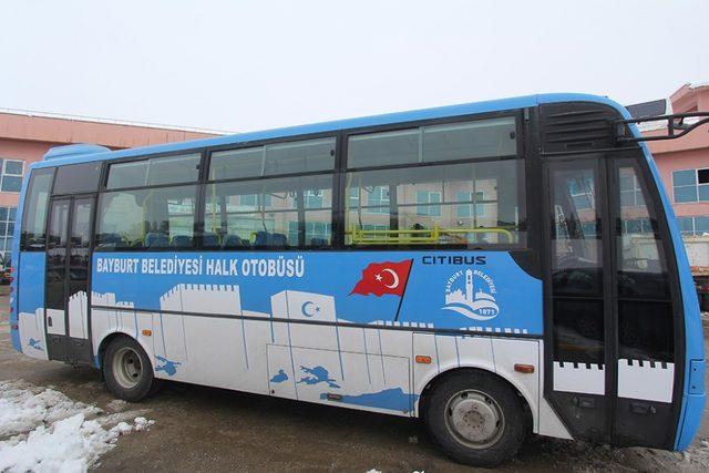 Bayburt Belediyesi Halk Otobüsleri bayramda ücretsiz olacak