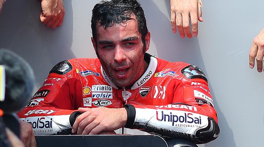 İtalya'da kazanan Danilo Petrucci 