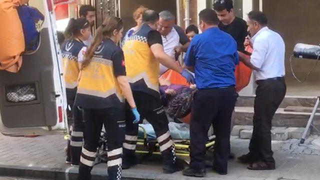 İtfaiye evde bayılan kadını pencereden girerek kurtardı