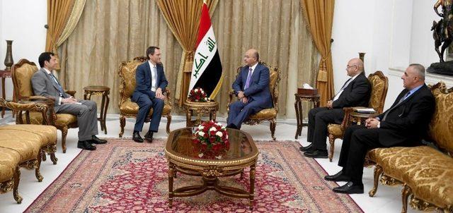 Irak Cumhurbaşkanı Salih, ABD ile İran büyükelçilerini kabul etti