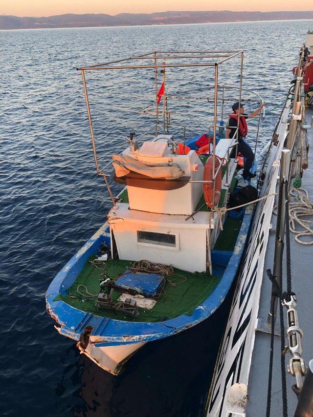 Midilli Adası’na kaçarken denizde yakalan 17 FETÖ şüphelisinden 2’si tutuklandı