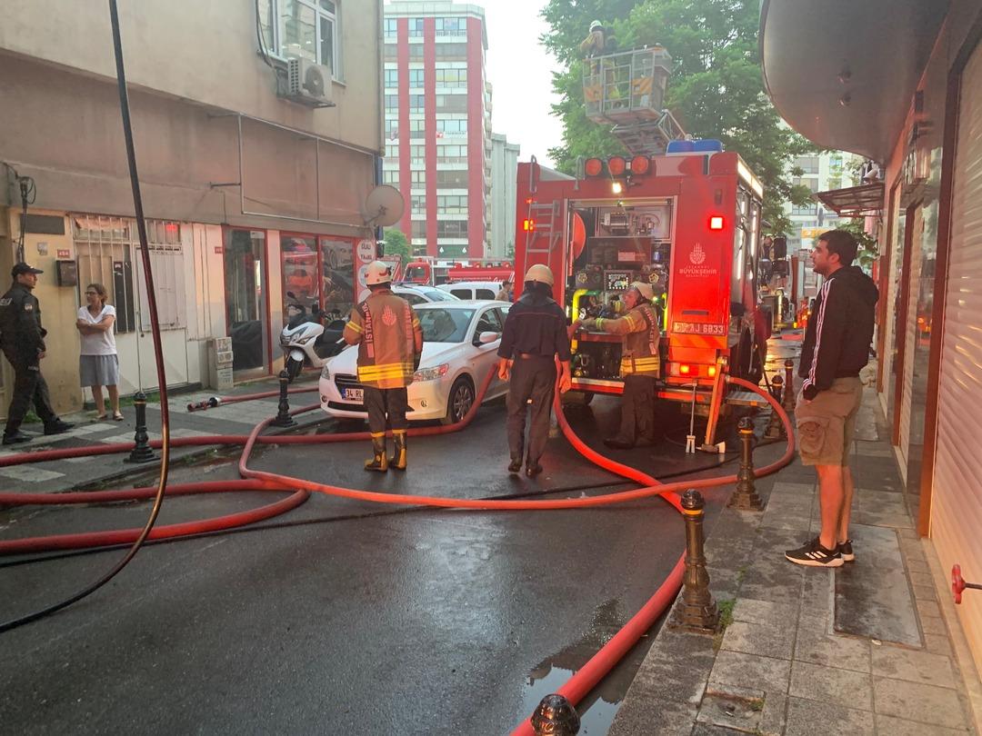 Kadık&ouml;y'de korku dolu anlar! 