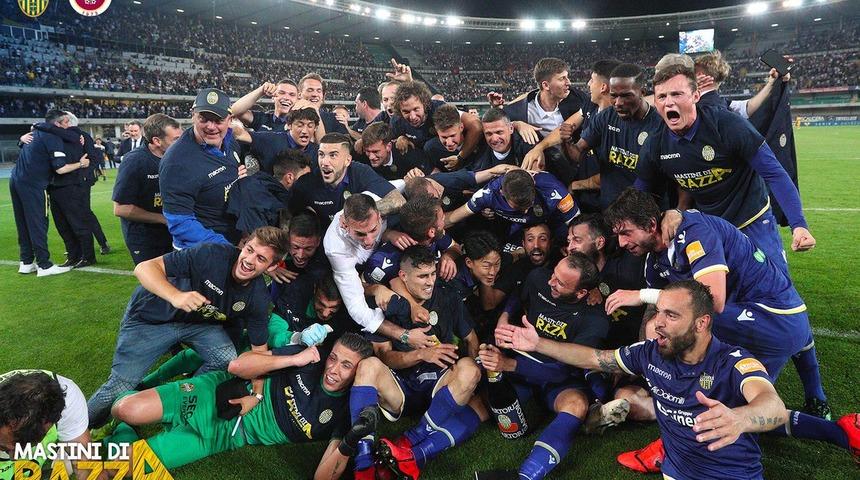 Serie A'ya son çıkan takım Hellas Verona
