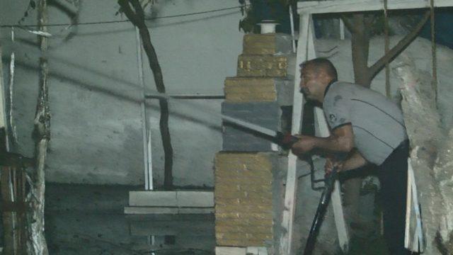 Hoca Ahmet Yesevi’de korkutan yangın