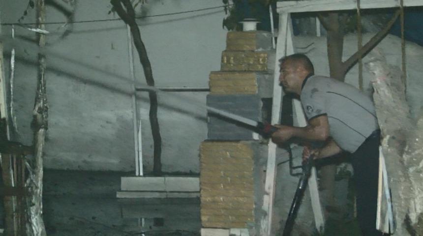 Hoca Ahmet Yesevi’de korkutan yangın