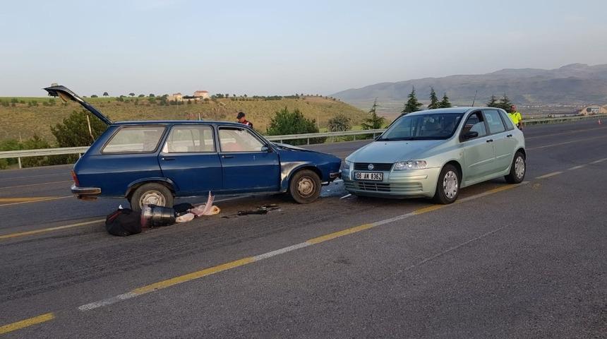 Kayseri’de meydana gelen trafik kazasında 5 kişi yaralandı