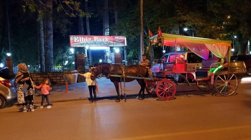 Develi&rsquo;de fayton turu başladı