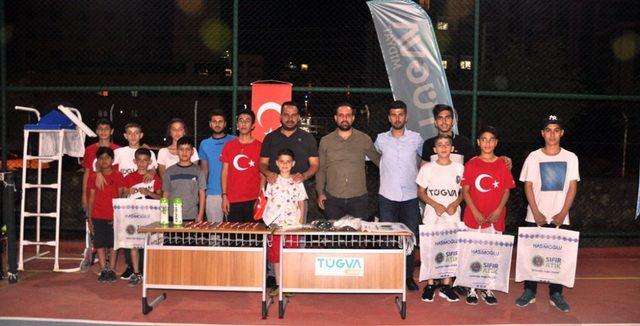 Midyat’ta tenis turnuvası sona erdi