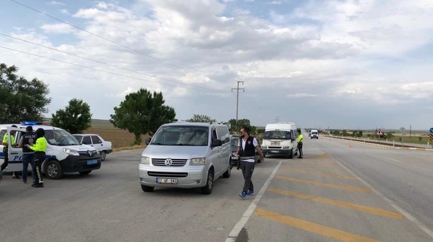 Kulu&rsquo;da bayram &ouml;ncesi trafik denetimi