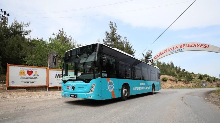 Tarsus-&Ccedil;amlıyayla arası otob&uuml;s seferleri başladı