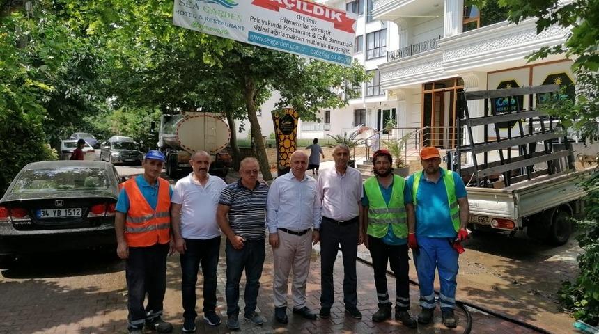 Darıca&rsquo;da bayram &ouml;ncesi hummalı &ccedil;alışma