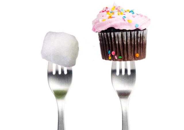 cotton ball vs cupcake