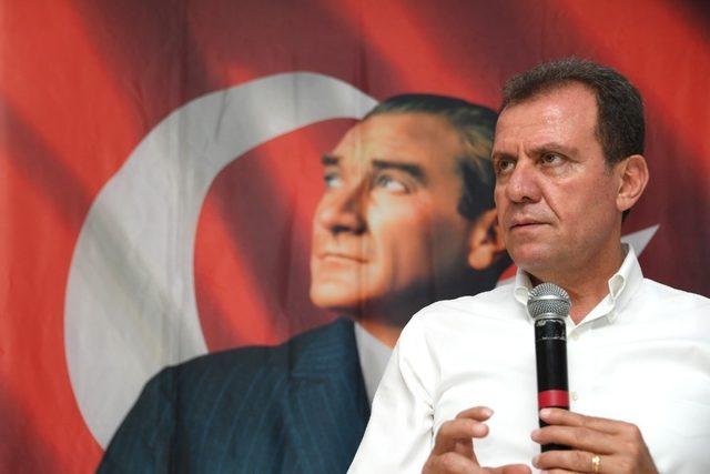 Seçer, Çamlıyayla’da muhtarlarla buluştu