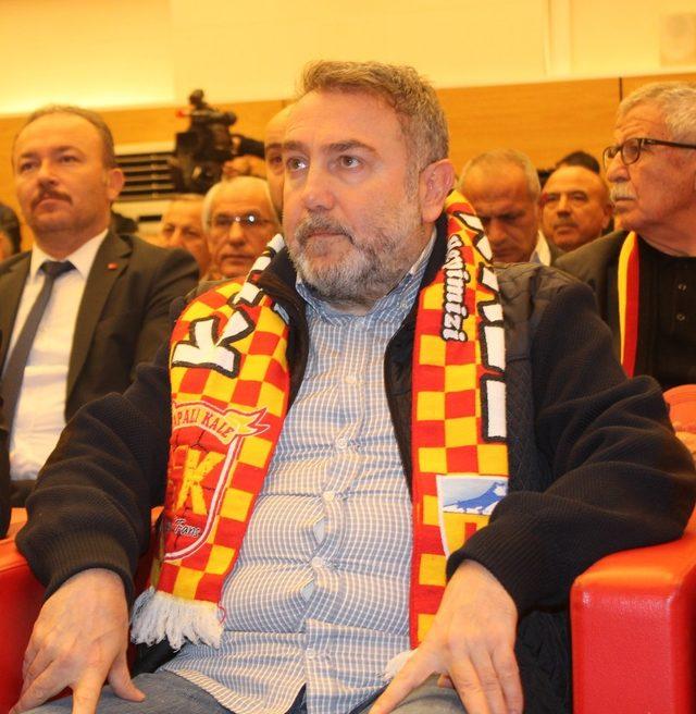 Kayserispor ana sponsorundan sitemkar açıklama