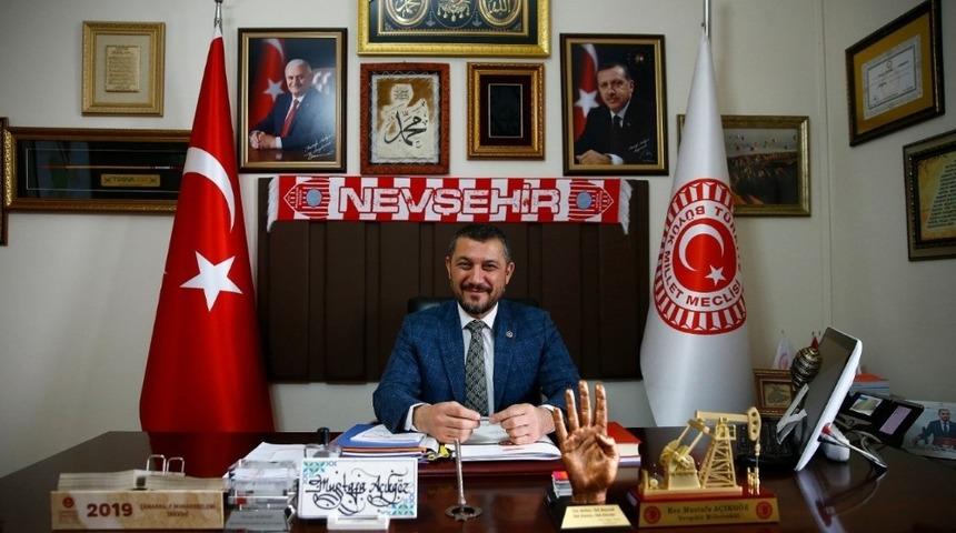 AK Parti Nevşehir milletvekili A&ccedil;ıkg&ouml;z, &lsquo;Ramazan Bayramı&rsquo;mız m&uuml;barek olsun&rsquo;