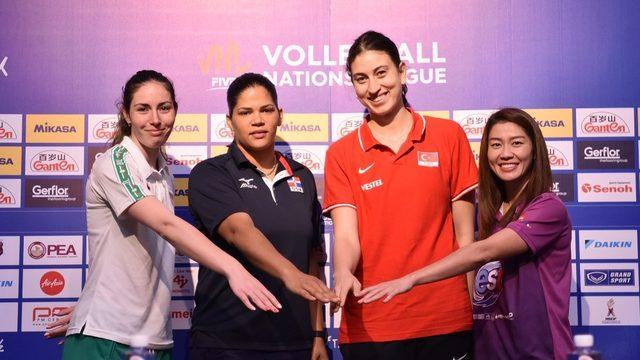 Milletler Ligi 3. hafta karşılaşmalarının basın toplantısı Bangkok’ta gerçekleştirildi