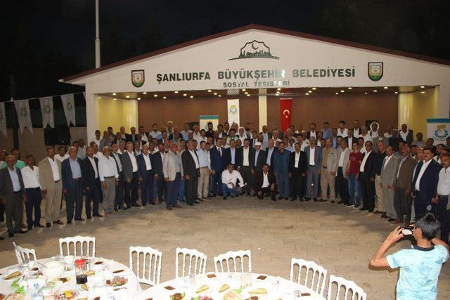 Canpolat mahalle temsilcileriyle iftar yaptı