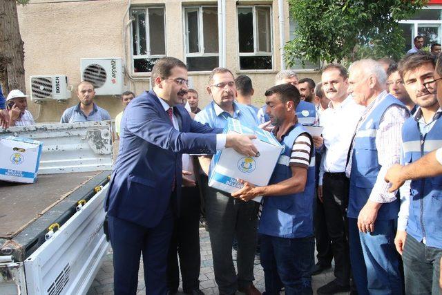 Canpolat park bahçe personelleri ile bir araya geldi