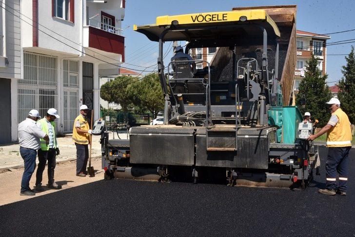 Çorlu’da asfaltlama çalışmaları sürüyor G2