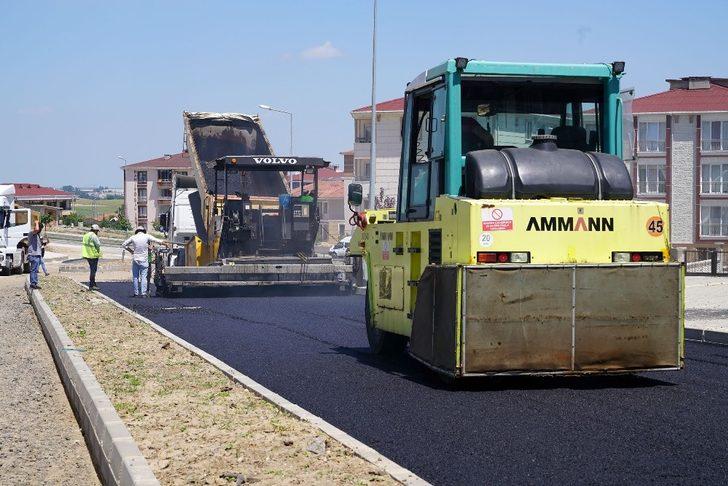 Çorlu’da asfaltlama çalışmaları sürüyor G5