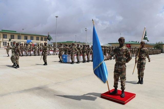 Somalili askerler için yemin töreni yapıldı