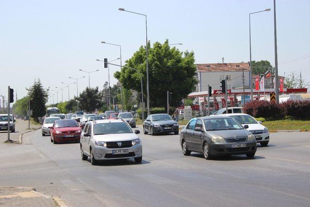 Samsun-Ordu karayolunda ’bayram’ yoğunluğu