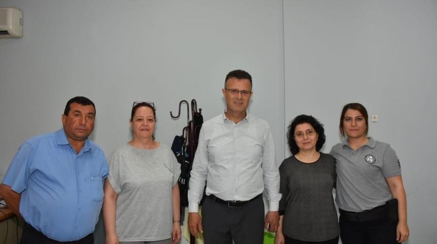 Başkan &Ouml;k&uuml;zc&uuml;oğlu, personeliyle bayramlaştı