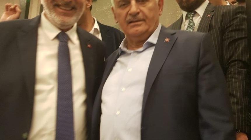 Başkan Başdeğirmen&rsquo;den Yıldırım&rsquo;ın İstanbul se&ccedil;im &ccedil;alışmalarına destek