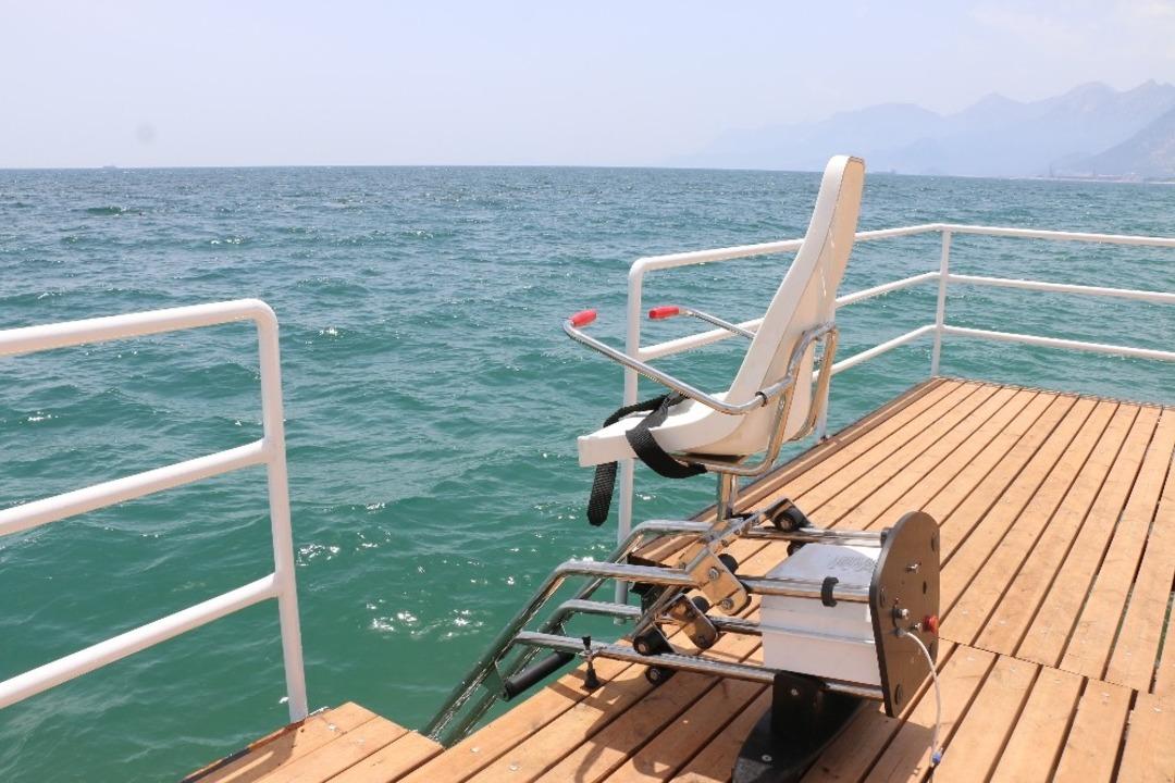 Engelsiz Plaj sezonu a&ccedil;tı