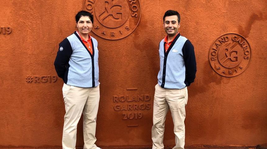 Serdar Sumer Roland Garros'ta görev alarak tarihe geçti
