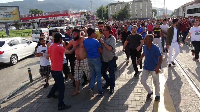 Bursa'da 'seyyar' gerginliği: 10 gözaltı