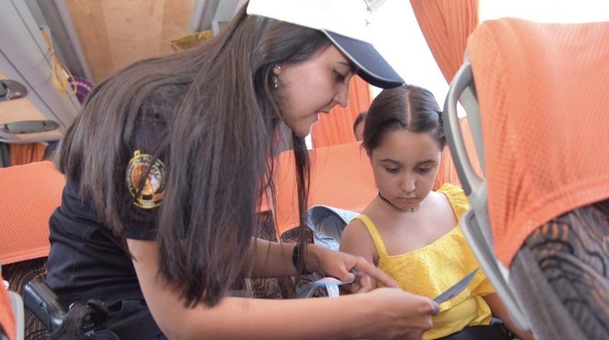 Vali Elban Trafik Denetimine Katıldı