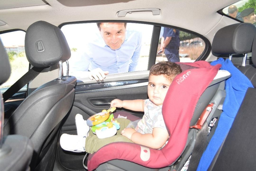 Kaymakam G&ouml;rg&uuml;l&uuml;arslan bayram trafiğini denetledi