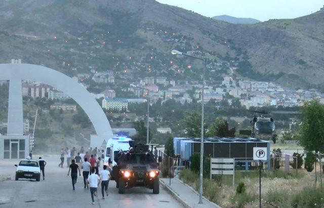Tunceli'de PKK'lı teröristlerle çatışma: 2 yaralı