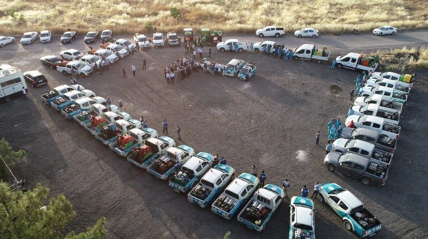 Şanlıurfa&rsquo;da haşere ile m&uuml;cadele