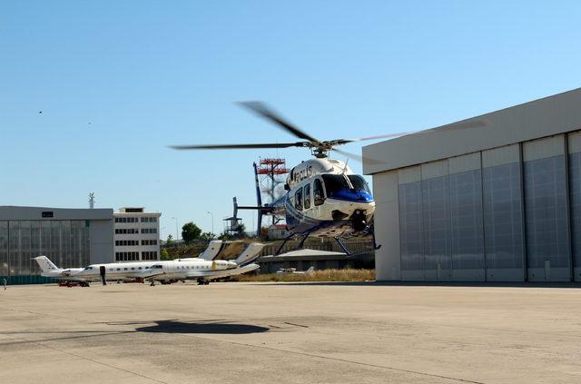 İstanbul'da polis helikopteriyle bayram denetimi