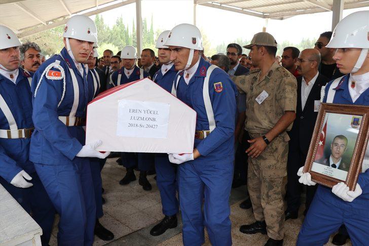 Şehit Jandarma Uzman Onbaşı Eren Yücel son yolculuğuna uğurlandı G3