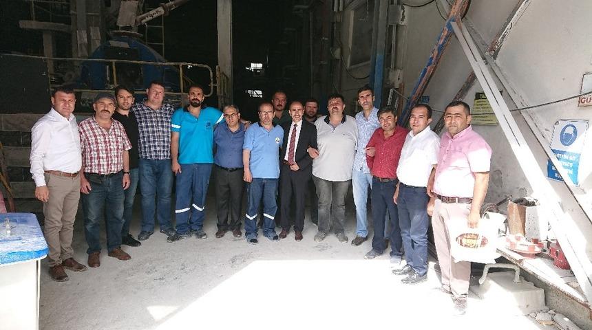 Eti Maden Kırka Bor&rsquo;da bayramlaşma