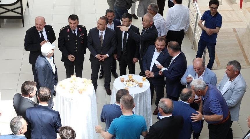 Fatsa&rsquo;da protokol bayramlaştı