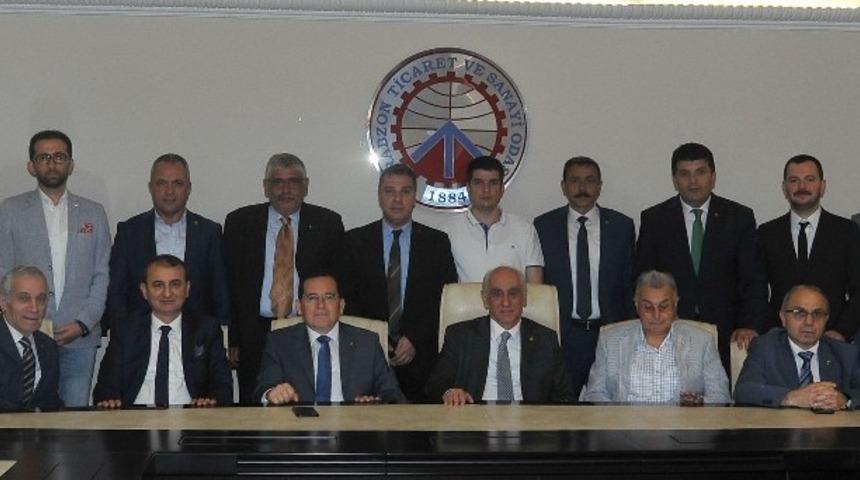 TTSO ve TESOB&rsquo;da bayramlaşma