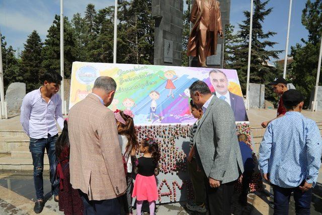 Cabbar Başkan’dan Çocuklara Bayram Şekeri İkramı