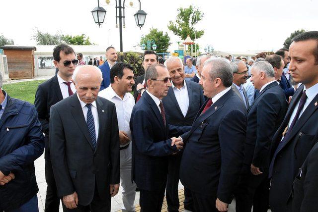 TBMM Başkanı Şentop, Diyarbakır'da vatandaşlarla bayramlaştı (3)