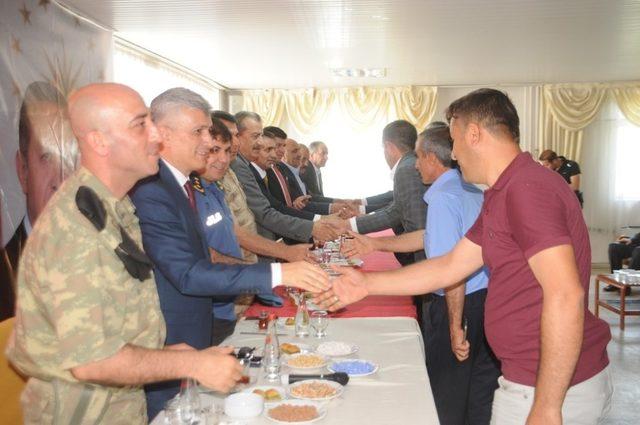 Cizre’de resmi bayramlaşma töreni yapıldı