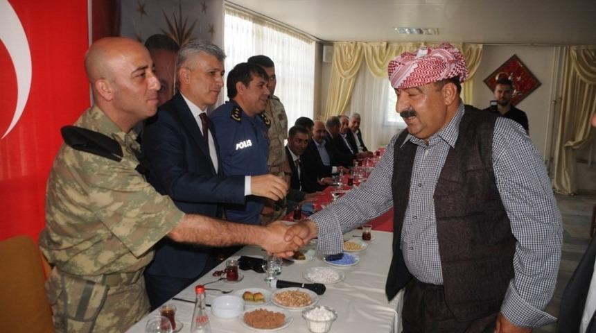 Cizre&rsquo;de resmi bayramlaşma t&ouml;reni yapıldı