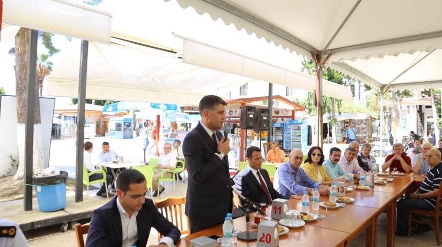 Kaş&rsquo;ta bayramlaşma