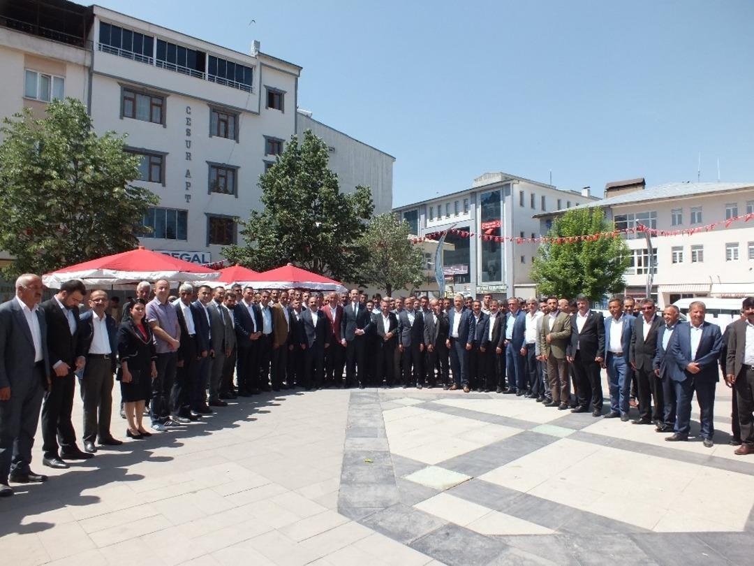 Malazgirt&rsquo;te bayramlaşma t&ouml;reni