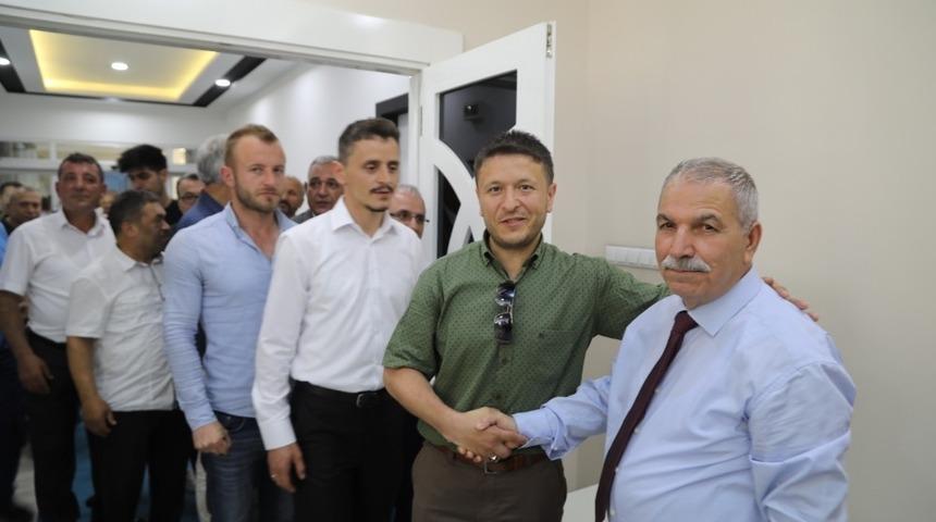 İlkadım&rsquo;da bayramlaşma