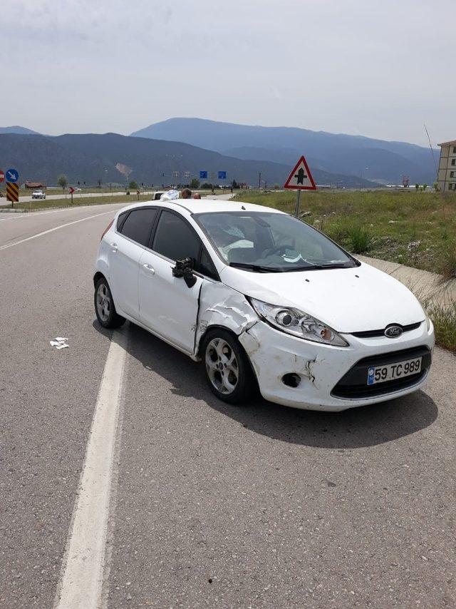 Çorum’da trafik kazası: 1 yaralı