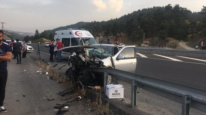 Kahramanmaraş&rsquo;ta trafik kazası: 4 yaralı