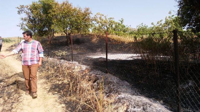 Çocukların attığı maytap yangına neden oldu 2